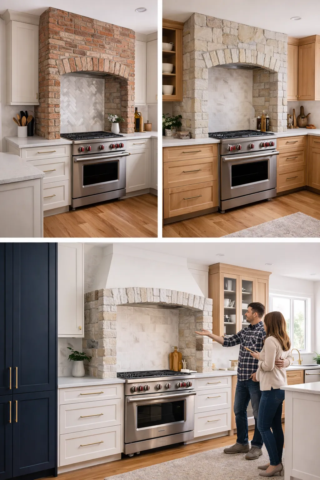 Add a Brick or Stone Hearth to Bring Warmth to Your Edmonton Kitchen