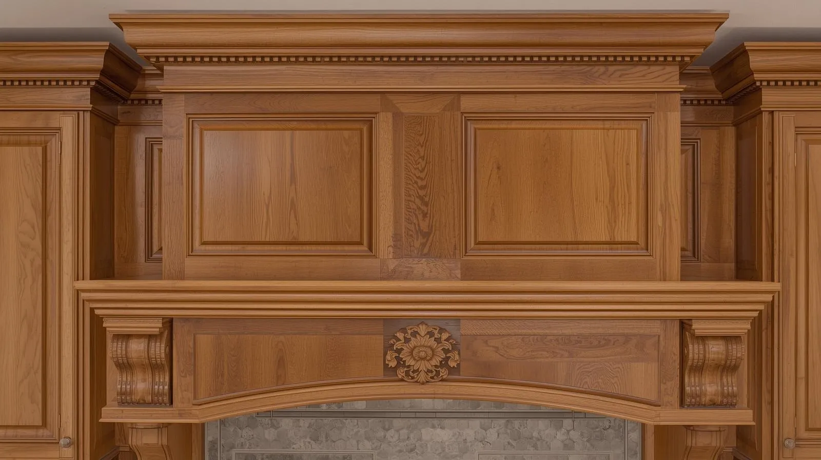 Built-In Wood Cabinetry Hoods