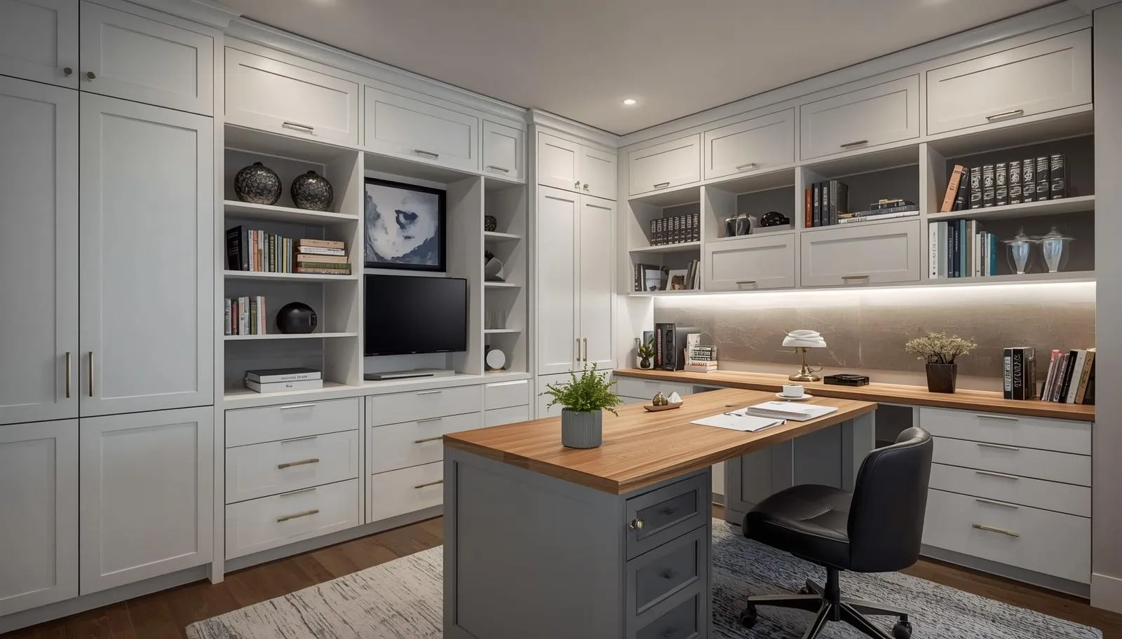 Home Office Built-Ins for Work and Study That Improve Focus and Function