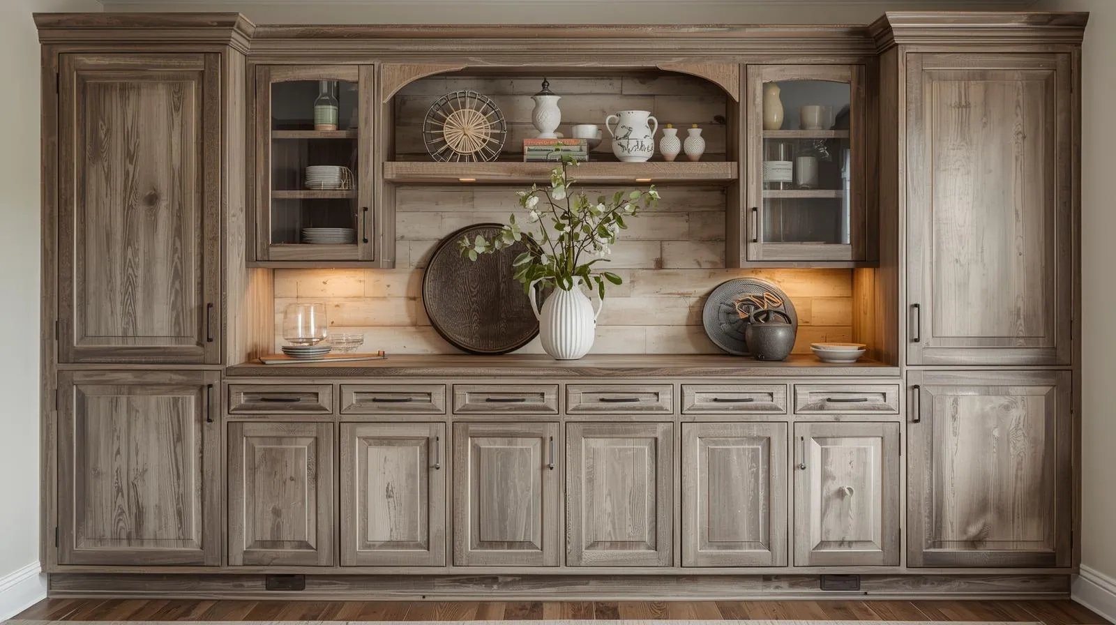 How to Style Distressed Cabinets Without Overdoing It 