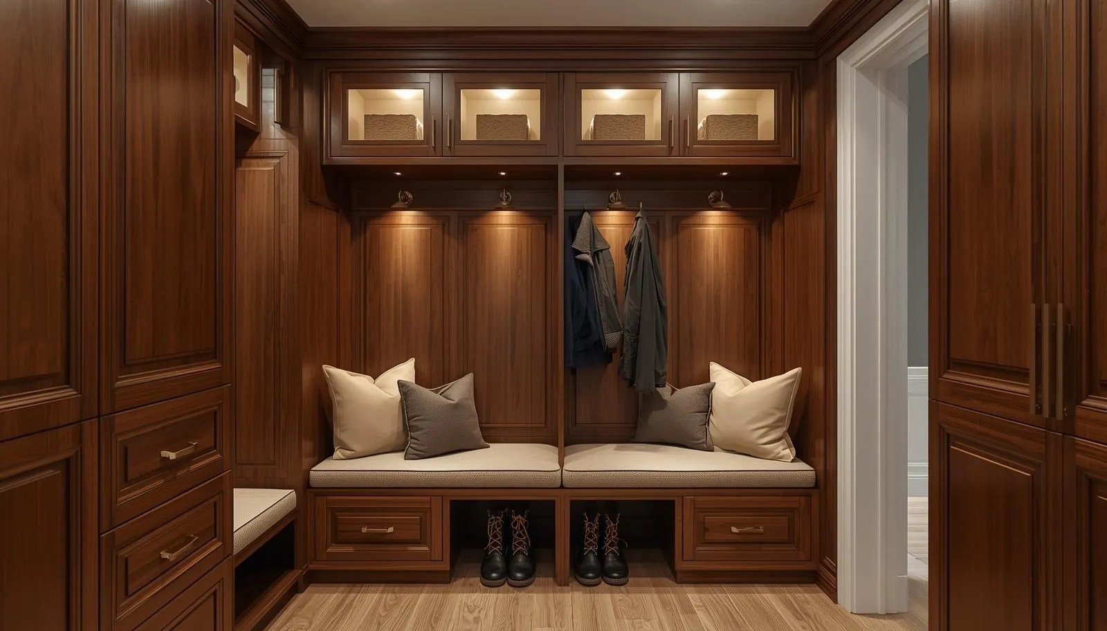 Mudroom Cabinetry That Actually Works Through Edmonton Winters