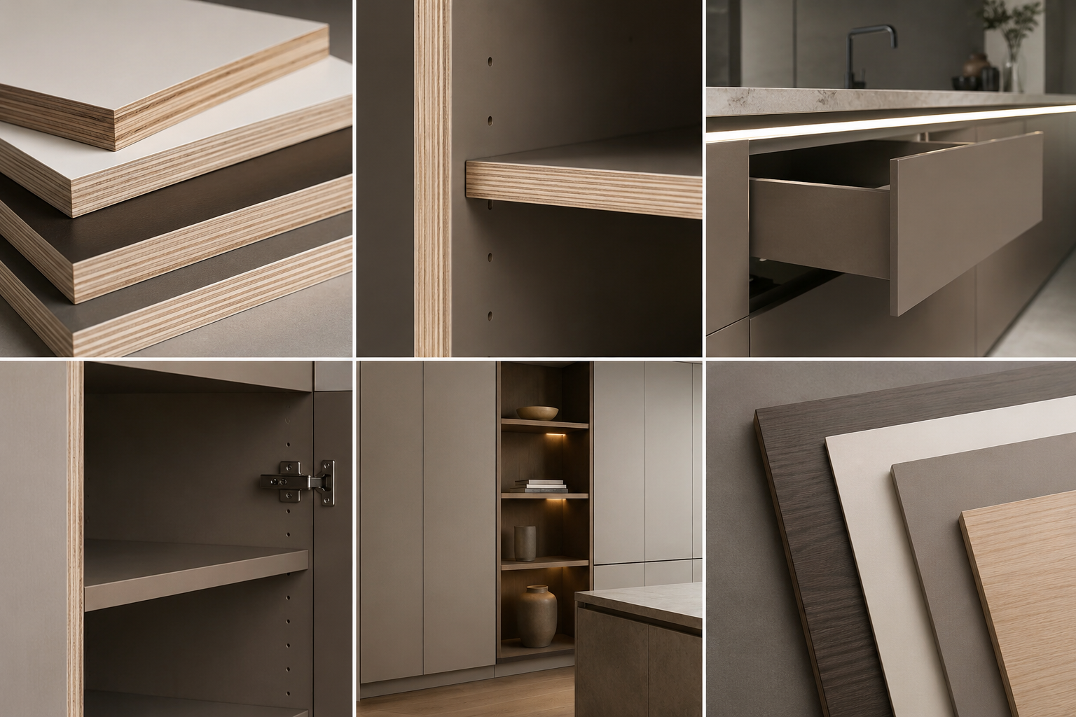 Plywood & Melamine: 